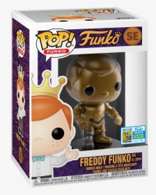 Fundays Freddy Funko C-3po Le 520 **6/10 Box Small - Funko Pop Freddy Funko, HD Png Download, Transparent PNG