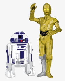 R2d2 And C3po, HD Png Download, Transparent PNG