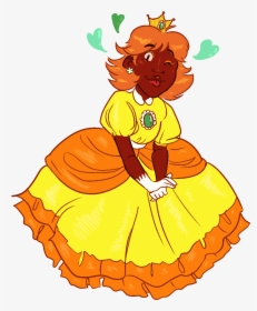 Those Daisy Smash Bros Reveals Are Moods In So Many - Dark Skin Princess Daisy, HD Png Download, Transparent PNG