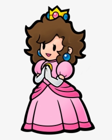 Please Don T Pay Attention To The Crust Along The Edges - Princess Peach Paper Mario, HD Png Download, Transparent PNG