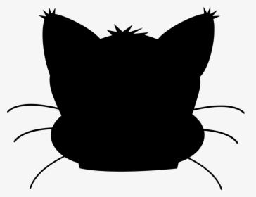 Transparent Cat Whiskers Png - Cat Clipart Sad, Png Download, Transparent PNG
