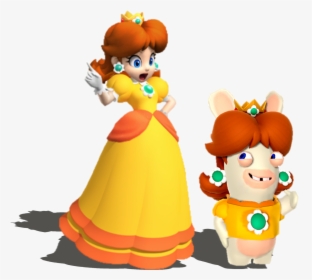 Mario Rabbids Kingdom Battle Daisy, HD Png Download, Transparent PNG