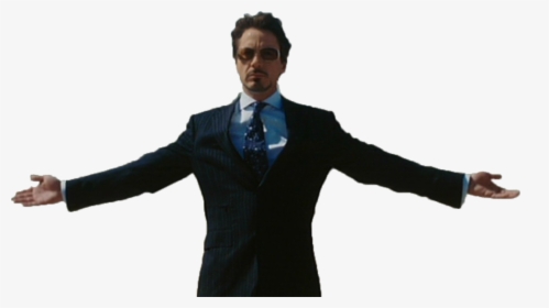 Man With Open Hands - Tony Stark Png Png, Transparent Png, Transparent PNG