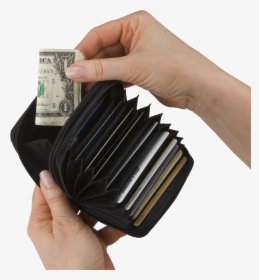 Wallet In Hands Png Image - Hand Open Wallet Png, Transparent Png, Transparent PNG