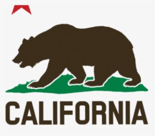California Clipart Bear - California State Flag Clipart, HD Png Download, Transparent PNG