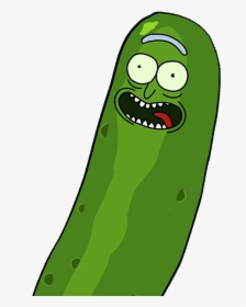 Pickle Rick Face Transparent - Rick And Morty Cucumber, HD Png Download, Transparent PNG