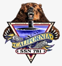 Uss California Ssn-781 Crest - Uss California Ssn 781 Logo, HD Png Download, Transparent PNG