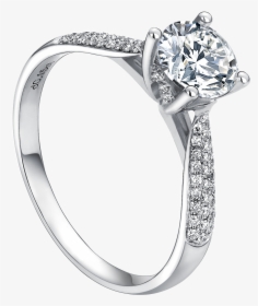 Transparent Wedding Ring Clipart Png - Transparent Background Diamond Ring Png, Png Download, Transparent PNG