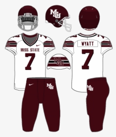 Picture - Maroon And White Football Jersey, HD Png Download, Transparent PNG