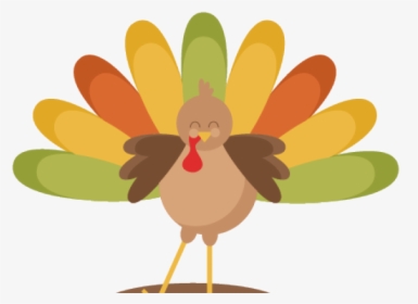 Turkey Clipart Cute - Transparent Background Thanksgiving Clipart, HD Png Download, Transparent PNG
