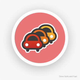 Traffic Jam Waze Icon, HD Png Download, Transparent PNG