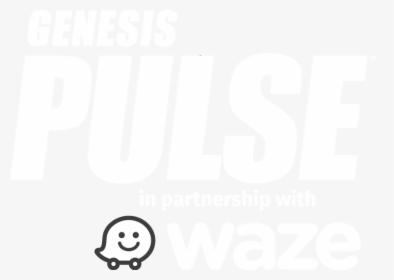 Genesis Pulse Waze Logo Commercial Electronics - Poster, HD Png Download, Transparent PNG
