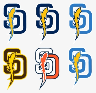 San Diego Chargers Logos, HD Png Download, Transparent PNG