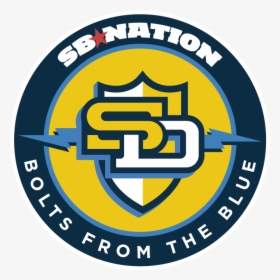 San Diego Chargers Blog Bolts From The Blue - Nba Sb Nation Logo, HD Png Download, Transparent PNG