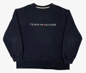 Tommy Hilfiger Cotton Crew Neck Sweater, HD Png Download , Transparent ...
