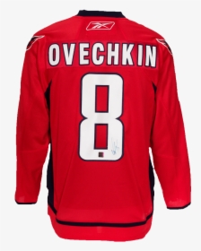 Alexander Ovechkin Signed Washington Capitals Reebok - Washington Capitals Ovechkin Jersey, HD Png Download, Transparent PNG