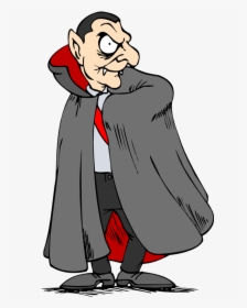 Old Dracula - Cartoon Dracula Png, Transparent Png, Transparent PNG