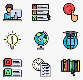 Online Education Icons Hd Png Download Transparent Png Image