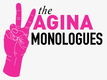 Vagina Monologue Peace Sign Black Text No Background - Graphic Design, HD Png Download, Transparent PNG