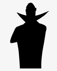 Halloween Dracula Png Transparent Images - Silhouette, Png Download, Transparent PNG