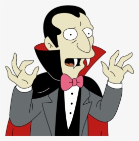 Dracula De Los Simpson , Png Download - Dracula De Los Simpson, Transparent Png, Transparent PNG