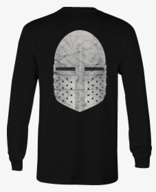 Long Sleeve Tshirt Medieval Middle Ages Knight Helmet - T-shirt, HD Png Download, Transparent PNG