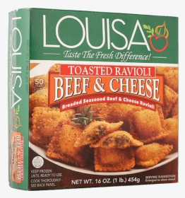 Louisa Toasted Beef & Cheese Ravioli, HD Png Download, Transparent PNG