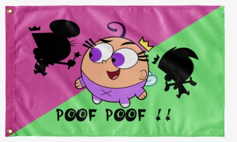Poof Poof Flag - Cartoon, HD Png Download, Transparent PNG