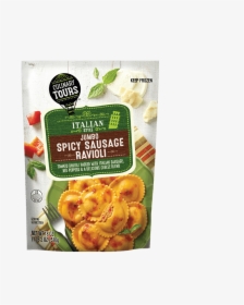 Italian Style Jumbo Spicy Sausage Ravioli - Convenience Food, HD Png Download, Transparent PNG