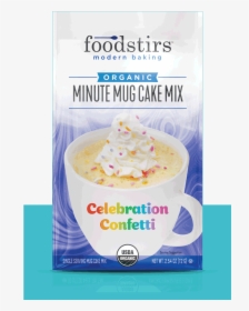 Organic Celebration Confetti Minute Mug Cake Mix - Foodstirs Confetti Mug Cake, HD Png Download, Transparent PNG