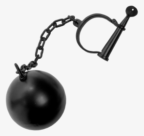 Transparent Dog Tag Chain Png - Chain And Ball Png, Png Download, Transparent PNG