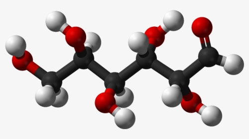 D Galactose Chain 3d Balls - D Galactose Molecule, HD Png Download, Transparent PNG