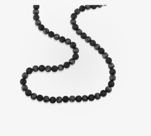 Diamond Ball & Rubber Necklace - Gelang Kayu Liwung Macan, HD Png Download, Transparent PNG