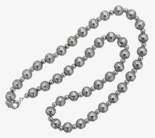 Beaded Silver Necklaces, HD Png Download, Transparent PNG