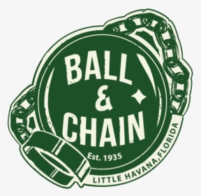 Ball And Chain Miami Logo, HD Png Download, Transparent PNG