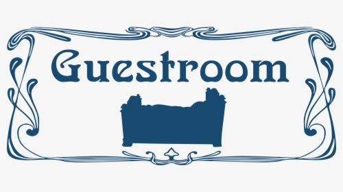 Guestroom Door Sign By @moini, Door Sign For Your Guest - Laundry Room Sign Clipart, HD Png Download, Transparent PNG