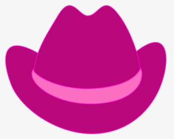 Cowboy Hat Cowboy Boot Clip Art - Pink Cowboy Hats Clipart, HD Png Download, Transparent PNG
