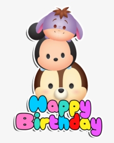 Tsum Tsum Happy Birthday Banner, HD Png Download, Transparent PNG