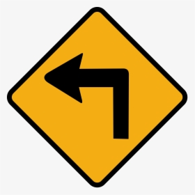 Road Sign Png Clipart Best - Turn Left Sign Clipart, Transparent Png, Transparent PNG