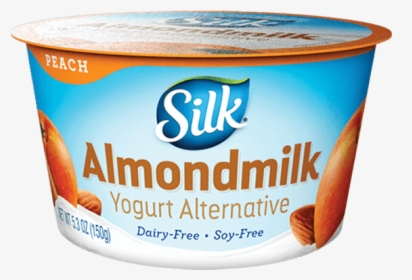 Silk Peach Almond Dairy-free Yogurt Alternative - Grated Parmesan, HD Png Download, Transparent PNG