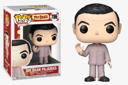 Mr - Bean - Mr - Bean In Pajamas Pop Vinyl Figure - Funko Pop Mr Bean Chase, HD Png Download, Transparent PNG