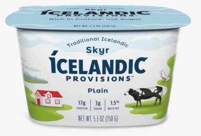 Plain - Icelandic Provisions Plain Skyr, HD Png Download, Transparent PNG