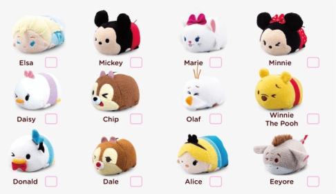 Tsum Tsum Plush Collection Guide, HD Png Download, Transparent PNG