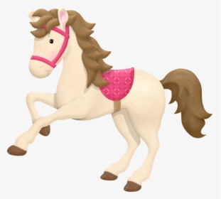 Horse Pony Equestrian Cowboy Clip Art - Cowgirl Horse Clipart, HD Png Download, Transparent PNG