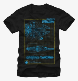 Transparent Millennium Falcon Png - Captain Phasma Shirt, Png Download, Transparent PNG