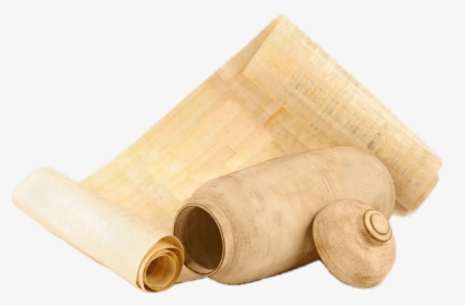 Papyrus Roll And Storage Vase - Wood, HD Png Download, Transparent PNG