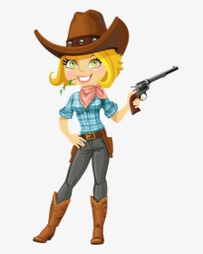 Cowgirl Clipart Singer - Cowgirl Clipart, HD Png Download, Transparent PNG