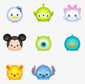 Disney Tsum Characters Png Tsum Clipart - Tsum Tsum Character Png, Transparent Png, Transparent PNG