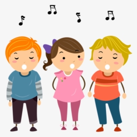 Clipart Choir Student Clipart Choir Cute Borders Vectors - Sing A Song Kids, HD Png Download, Transparent PNG
