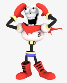 Papyrus From Undertale, Render3 By Nibroc-rock - Great Papyrus, HD Png Download, Transparent PNG
